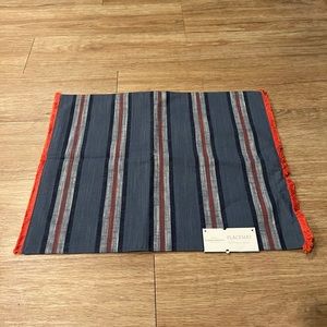 NWT Set of 2 / Threshold Striped Cotton Placemats